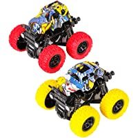 m zimoon Camión Monstruo- Monster Truck Echar para Atrás Coche Vehículos de Juguete Rotación de 360 Grados Coche de…